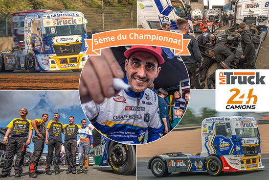 RETOUR DES 24H DU MANS CAMIONS AVEC ANTHONY ROBINEAU !