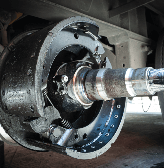 Transmission d'un camion