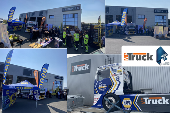 TRUCK 16 FÊTE SON ARRIVÉE CHEZ MP TRUCK !