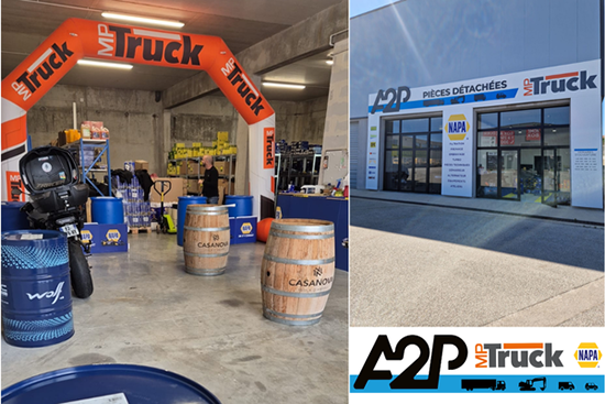 LE MP TRUCK A2P OUVRE UN NOUVEAU SITE !